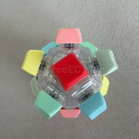 Customization 12-Key Round Ball Fidget Stress Relief Toy Corporate Gifts