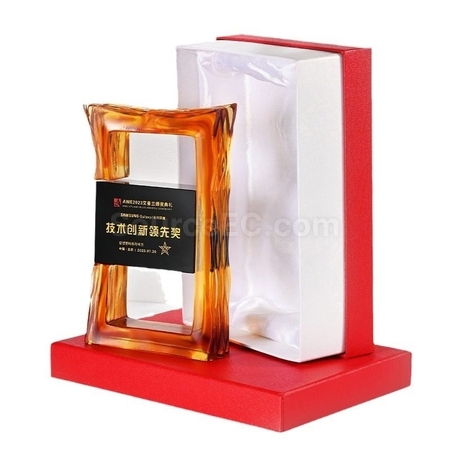 Customization Rectangle Crystal Trophy Corporate Gifts