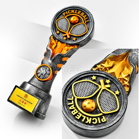 Customization Pickleball Themed Trophy Corporate Gifts
