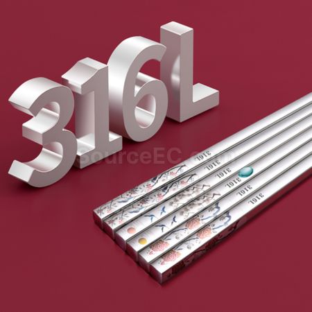 Customization Chinese-style 316 Stainless Steel Chopsticks Corporate Gifts