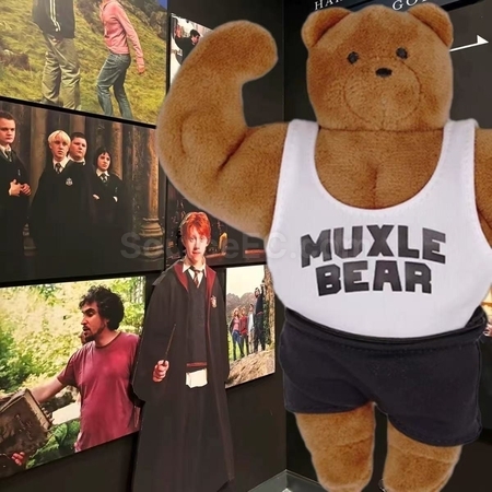 Customization Muscular bear doll keychain pendant Corporate Gifts
