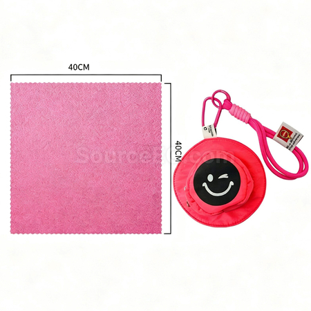 Customization Smiley Face Quick-Drying Towels Corporate Gifts