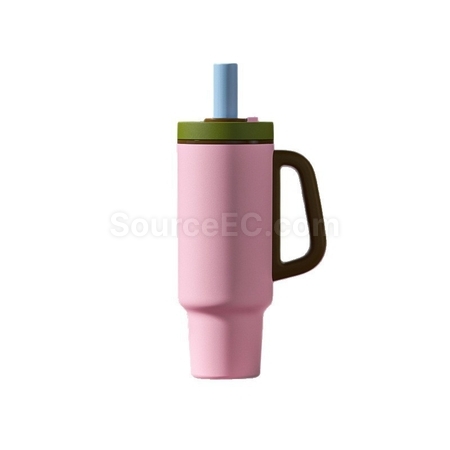 Customization Stainless steel ceramic straw tumbler Corporate Gifts