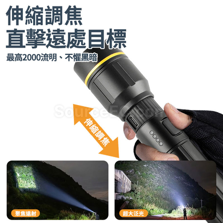 Customization SOS Zoom Flashlight Corporate Gifts