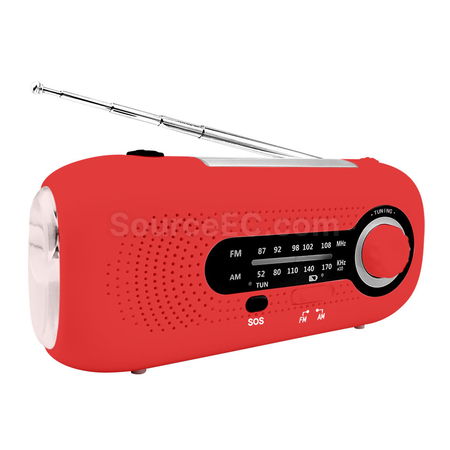 Customization SOS Disaster Prevention Emergency Flashlight Radio Corporate Gifts