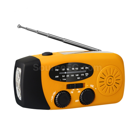 Customization Multifunction Emergency Hand Crank Solar Radio Corporate Gifts