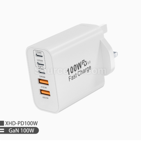 Customization 100W PD GaN Multi-Port Charger Corporate Gifts