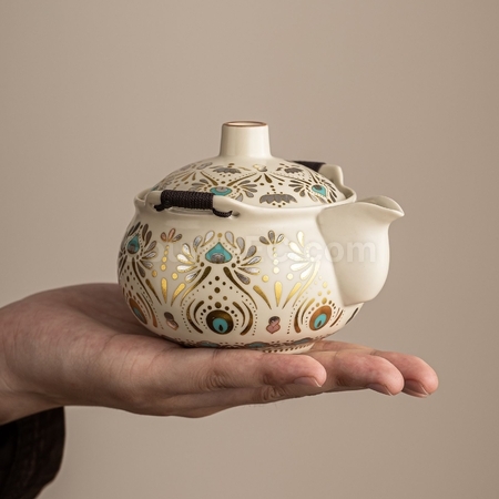 Customization Dunhuang Fengling Ceramics Travel Tea Set Corporate Gifts