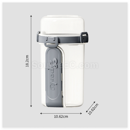 Customization Portable Double-Layer Salad Cup Corporate Gifts