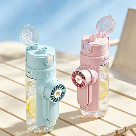 Customization Cooling spray water bottle fan Corporate Gifts