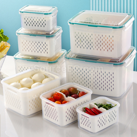 Customization Divided Drain Basket Fresh Box Corporate Gifts