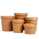 Disposable Kraft Paper Food Containers
