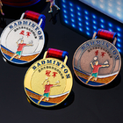 Badminton Metal Medal
