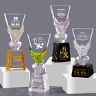 Creative Color-Changing Crystal Trophy