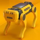 Solar - powered electric robotic dog