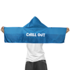 Cool-feeling Sun-protective Hooded Cloak Towel