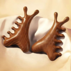 Multifunctional 4-in-1 Sandalwood Massage Comb
