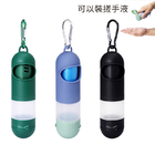 Poop Bag Dispenser with Hand Sanitizer