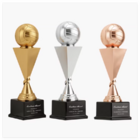Metal Volleyball Trophy