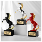 Creative Horse-Shaped Trophy