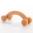 Wooden roller massager
