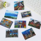 CustomizationCustomized aluminum foil scenic refrigerator magnetsCorporate Gifts