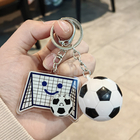 Rotating Football Keychain Pendant