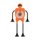 Intelligent Digital Display Suction Cup Fan