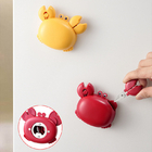 3-in-1 Crab Bottle Opener, Can Opener and Scissors, Magnetic Refrigerator Sticker