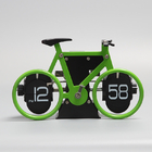 Retro European Bicycle-shaped Flip Clock